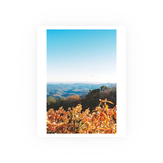 Blue Ridge Over Green Mountain, 2025 - Archival Matte Print