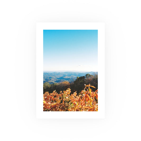 Blue Ridge Over Green Mountain, 2025 - Archival Matte Print